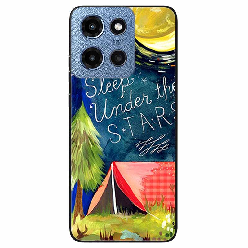 Phone Cases for Moto G 2025 5G Case Flowers Printing Silicone TPU Soft Covers for Motorola Moto G 2025 Back Shell For Moto G 5G