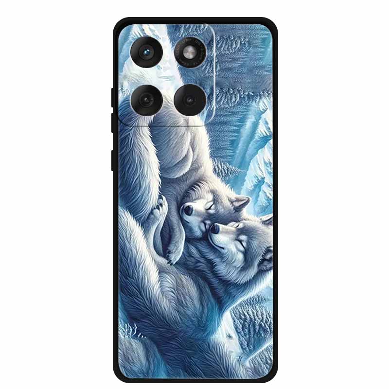 Für Motorola Edge 70 5G Hülle 2025 Mode Schwarz Silikon TPU Weiche Handyhülle Für Motorola Moto X70 Air 5G Rückseite Hülle Fundas