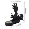 Funny Shadows Stand Wrought Iron Halloween Table Candlestick Decoration Home Ornament Candlelights Dinner Candle Holder