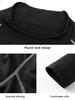 1PCS Men Running T shirt Quick Dry Bodybuilding Sport Shirt Long Sleeve Compression Top Fitness Tight Rashgard Gym T-Shirt Men