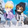 Clothes Accessories Fashion Cloth Doll Knitted Hat Animal Ear Caps Cartoon Knitted Hats 1/12bjd Hat