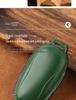 Premium Genuine Leather Key Case for Ideal ONE 2020 - Vintage Cowhide Car Key Bag with Personality