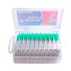 150Pcs Silicone Teeth Stick Tooth Picks Interdental Brushes Dental Cleaning Brush Teeth Care Dental Floss Toothpicks Oral Tools