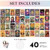 97 Decor Hippie Room Decor For Bedroom Aesthetic - 40 Pcs Boho Hippie Wall Art, 70s Decor For Home, Retro Wall Art Prints, Groovy Pictures Hippy