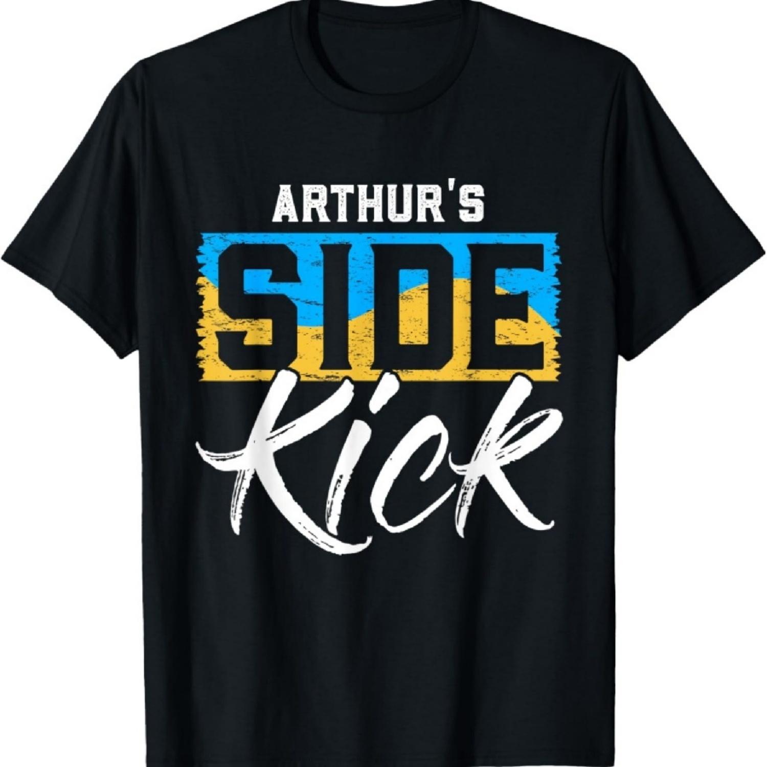 ARTHUR S Side Kick T-Shirt Name ARTHUR T-Shirt XXXXXL чёрный