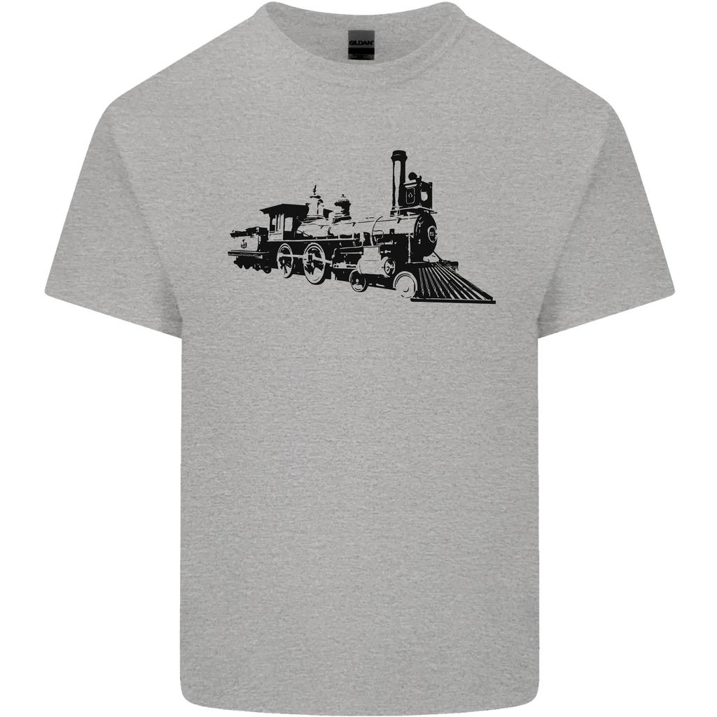 Trains Locomotive Steam Engine Trainspotting Unisexs Light Cotton TShirt