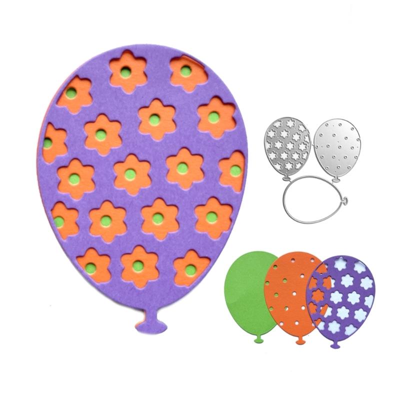 Ballon Vogel Metall Stanzformen DIY Basteln Kohlenstoffstahl Prägeschablone Schablone Scrapbooking für Karte Stanzformen Form