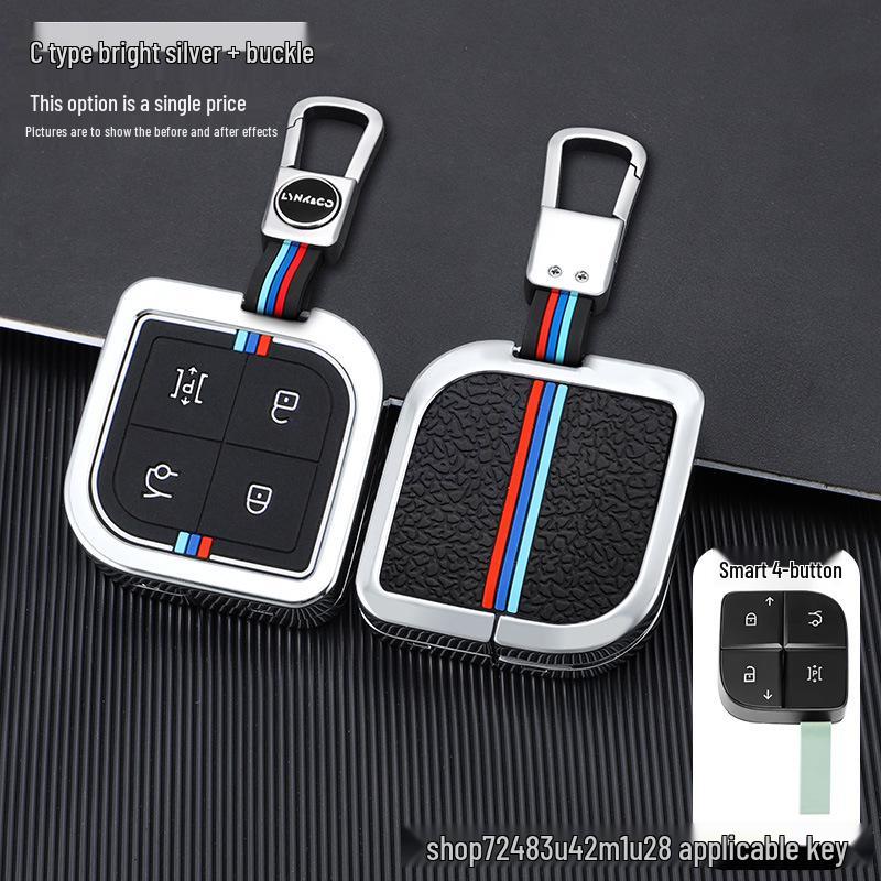 Lynk & Co 08 Hybrid 2023 Schlüsselhülle: Metallschutzhülle für Männer & Frauen