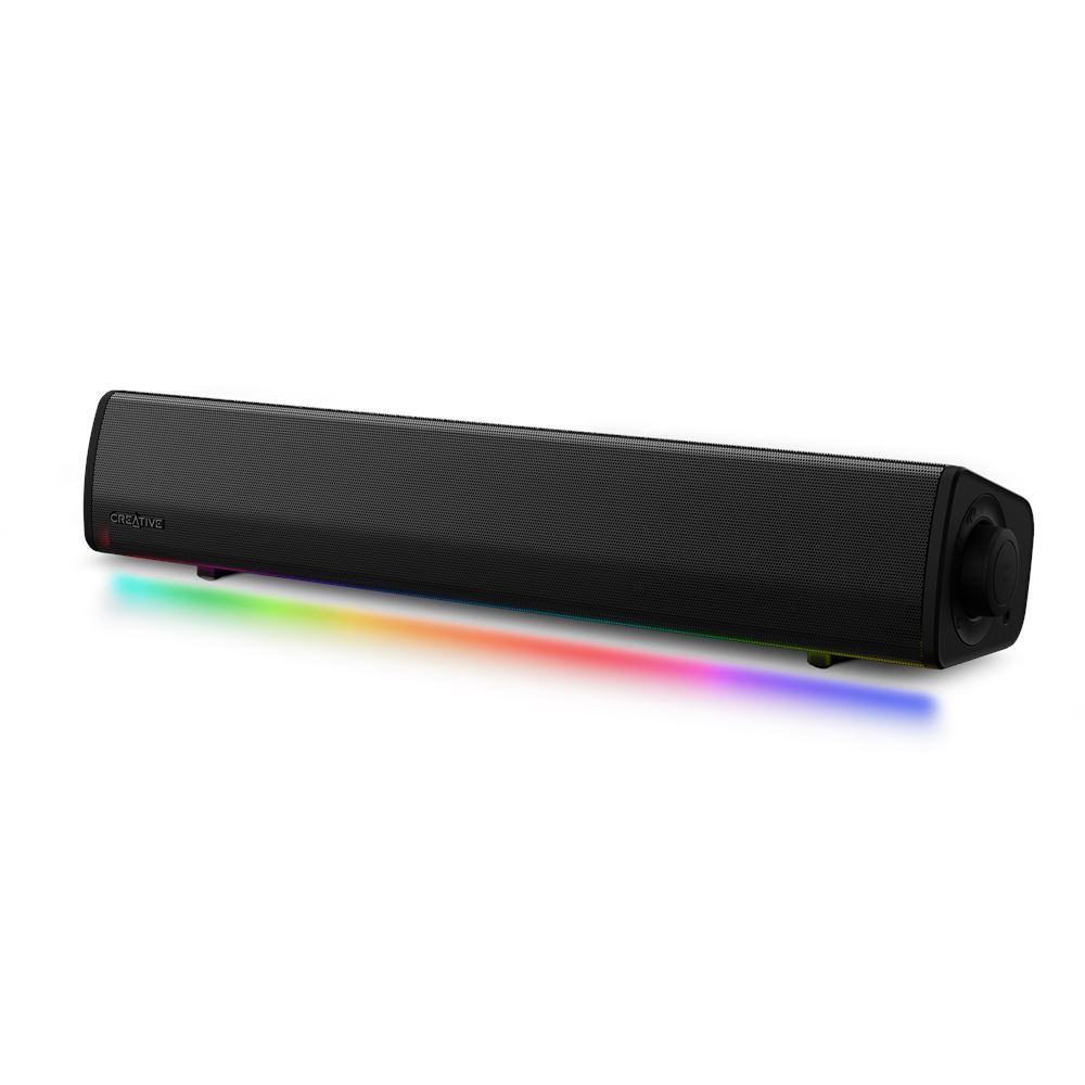 Creative Sound Blaster GS3 compact sound bar with RGB and SuperWide