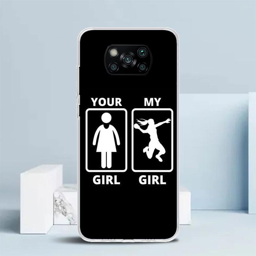 Handball Sport Phone Case For Xiaomi Poco F7 Ultra X5 X6 X7 Pro M7 Redmi 15C 15 13C 13 12C 12 10C 10 10A 9 9C 9A 9T Cover Poco X