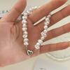 2022 New Fashion Lady Elegant Love Pendant Bracelet Light Luxury Lovely Girl Luxury Jewelry Gift Sleek Bracelet