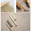 Hand Broom Cleaning Brush Soft Bristle Dusting Brush with Wooden Handle for Car Bed Couch Draft Garden Furniture