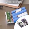 Hocheffizientes USB-C-Strommodul mit Doppelfunktion für 3,7V/4,2V 18650-Akku, 12W 2,4A Ausgang