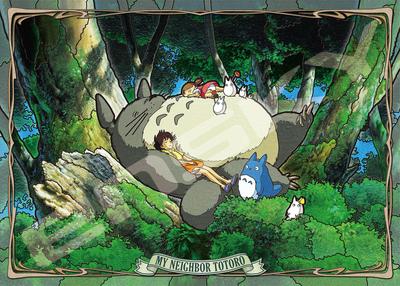 EN SKY Jigsaw Puzzle Art Crystal My Neighbor Totoro Nap with Totoro 500 Pieces