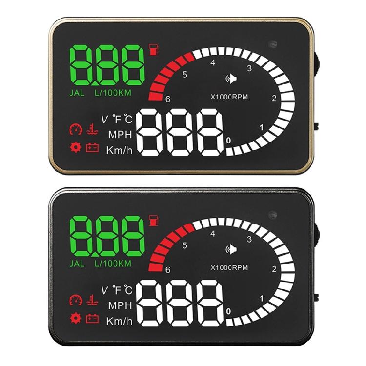 Car Head Up Display HUD Universal Digital OBD2 Speedometer Projector Screen