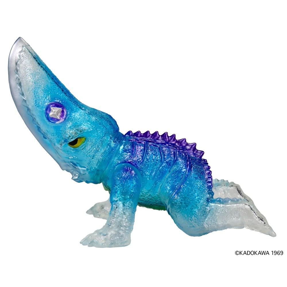 Cao Middle Size Series Gamera PVC Painted Soft Vinyl Figure Gamera 1969 Clear Blue Ver. 130mm