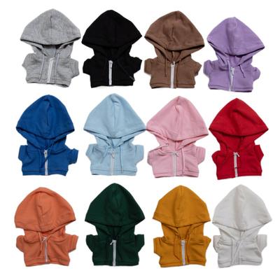 Per Vestiti per Bambole da 10 cm Vestiti per Bambole da 15 cm 20 cm Outfit Felpa con Cappuccio Accessori per Bambole Coltiva l'Abilità Pratica Regalo per Bambini Giocattoli