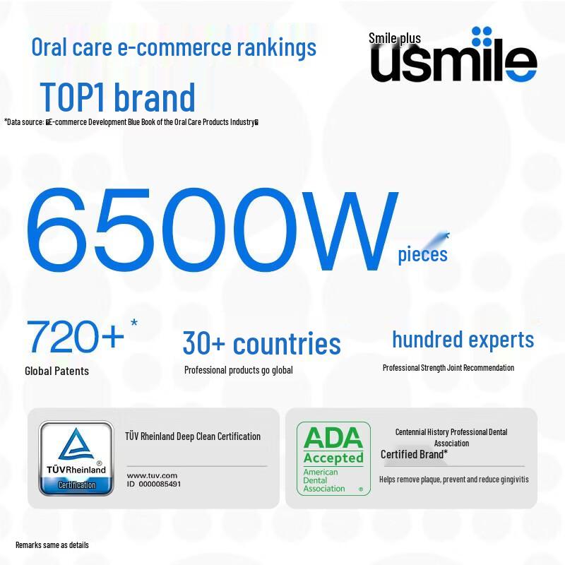 Usmile Q4 Dino Kids Sonic Electric Toothbrush CN plug (adapter included)