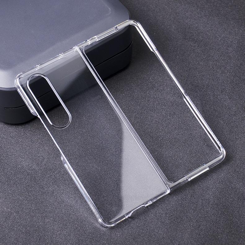 

This Is A Fully Transparent PC Folding Zfold5 Case with A Simple Matte Anti-drop Design, Suitable for Samsung ZFold6 Phone Cases Samsung Z FOLD 5