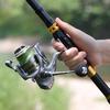 SOUGAYILANG Spinning Reel 13+1BB Metal Spool Fishing Reels Carp Fishing Reel for Carp Bass Fishing