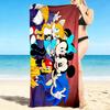 1Pc Cartoon Characters Together Beach Towel Quick Dry Multiuse For Beach Pool Gym Yoga Home Travel Christmas Halloween Xmas Gift Y1664