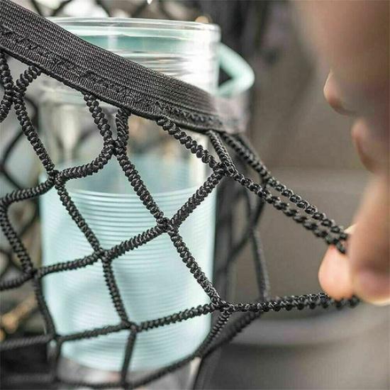 Universal Car Net Pocket Handbag Holder Organizer Seat Side Storage Mesh Bag