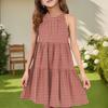 Children's Summer Casual Fashion Round Neck Sleeveless  Dress