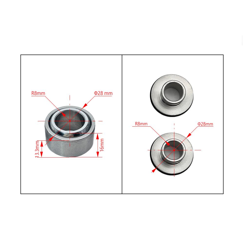 Motorcycle For KTM PDS Rear Shock Absorber Fisheye Lower Bearing Bushing Kit EXC EXCF XCW XCFW 150 250 300 350 450 500 2017-2023