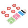 6PCS Watch Back Cover Tape Plastic Rear Glass Adhesive Tape for Samsung Galaxy Watch 3 44mm 41mm