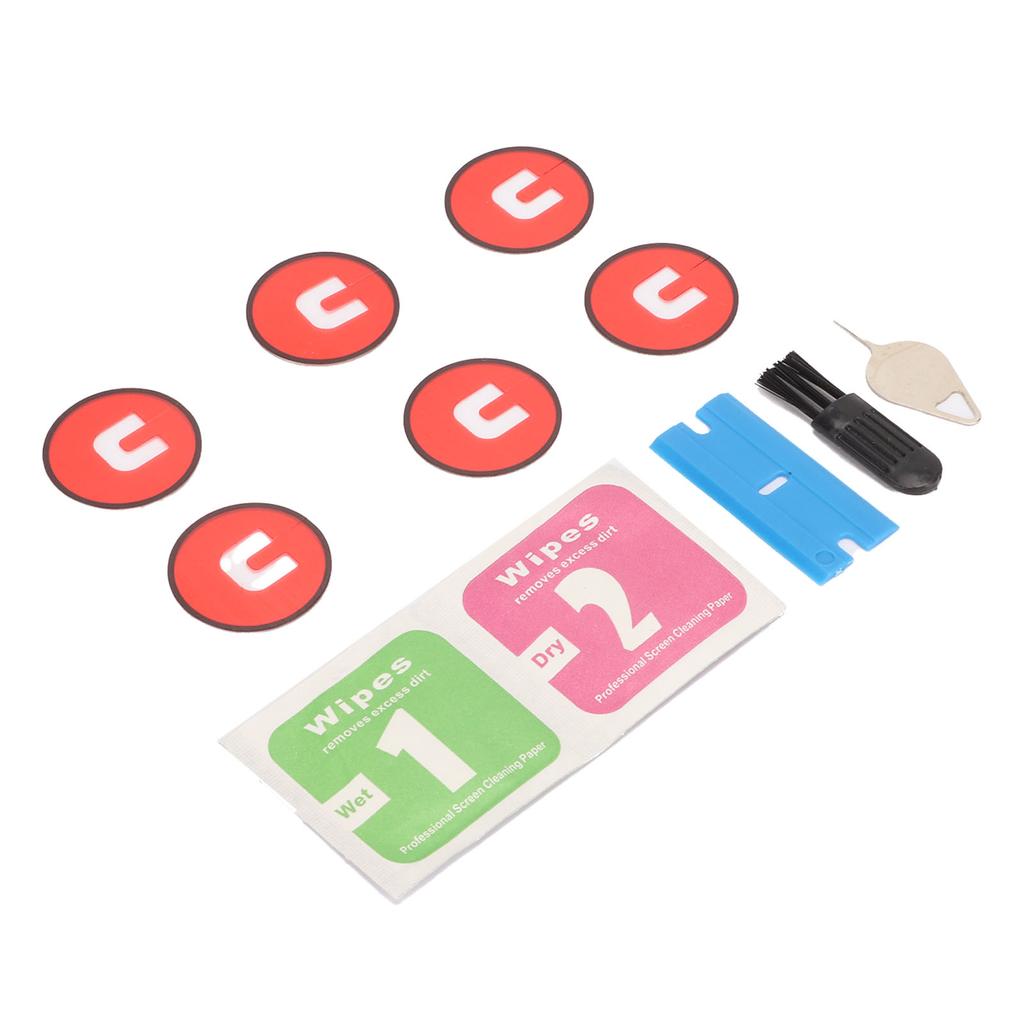 6PCS Watch Back Cover Tape Plastic Rear Glass Adhesive Tape for Samsung Galaxy Watch 3 44mm 41mm