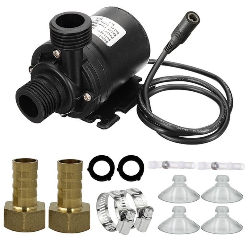 Pompa di Trasferimento Acqua 12V Impermeabile Basso Rumore Pompa Sommergibile Motore Brushless 5M per Sistemi di Raffreddamento Durevole