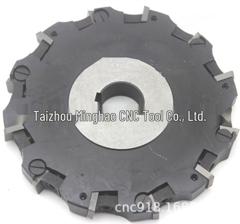 Indexable Dual-Sided Triple-Edge Slotting Cutter Head (100-315MM)
