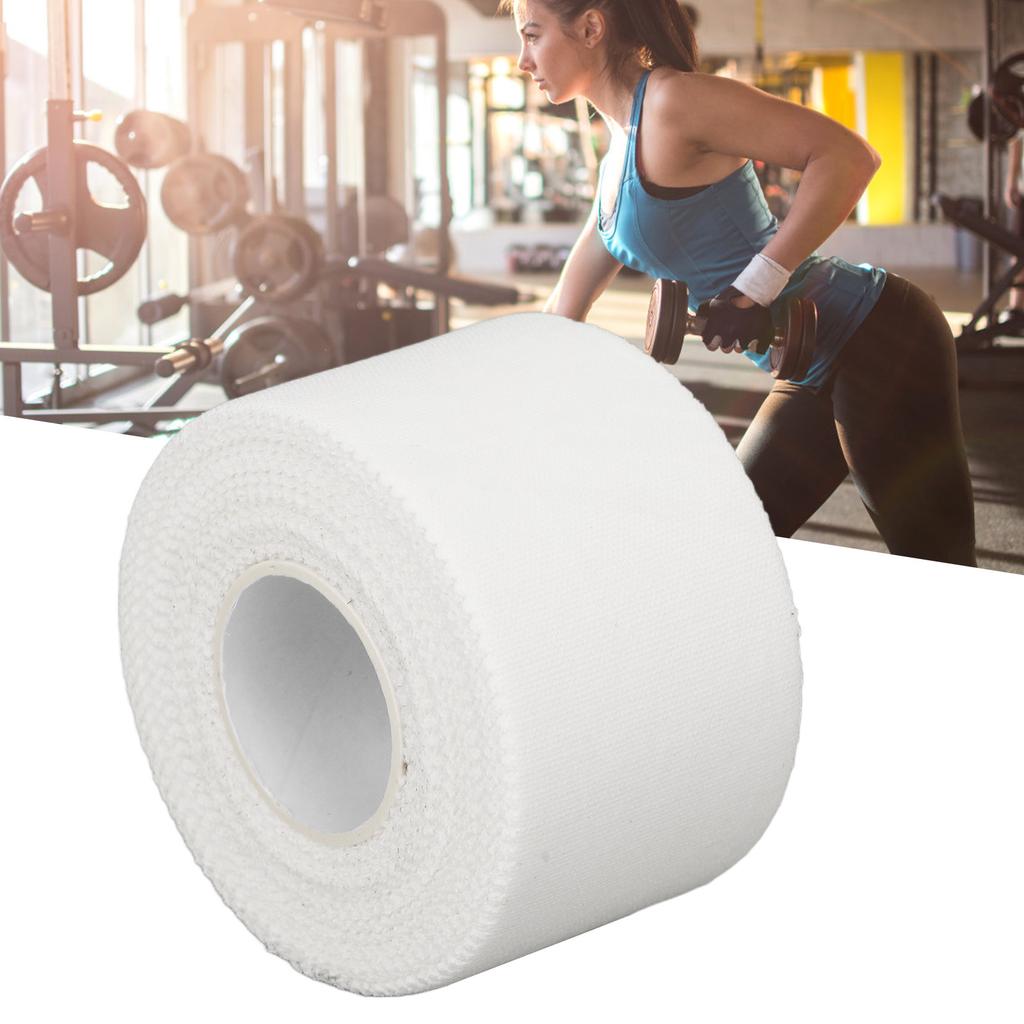 Athletic Sports Tape Cotton Breathable   Shock Absorption Wrap Sports Tape for Weightlifting Rock Climbing