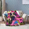 Bocchi the Rock Rock Kawaii Hitori Goto Blanket Ultra Soft  Throw Blankets for Sofa 50x60 Inch Multisize Plush Thin Quilt