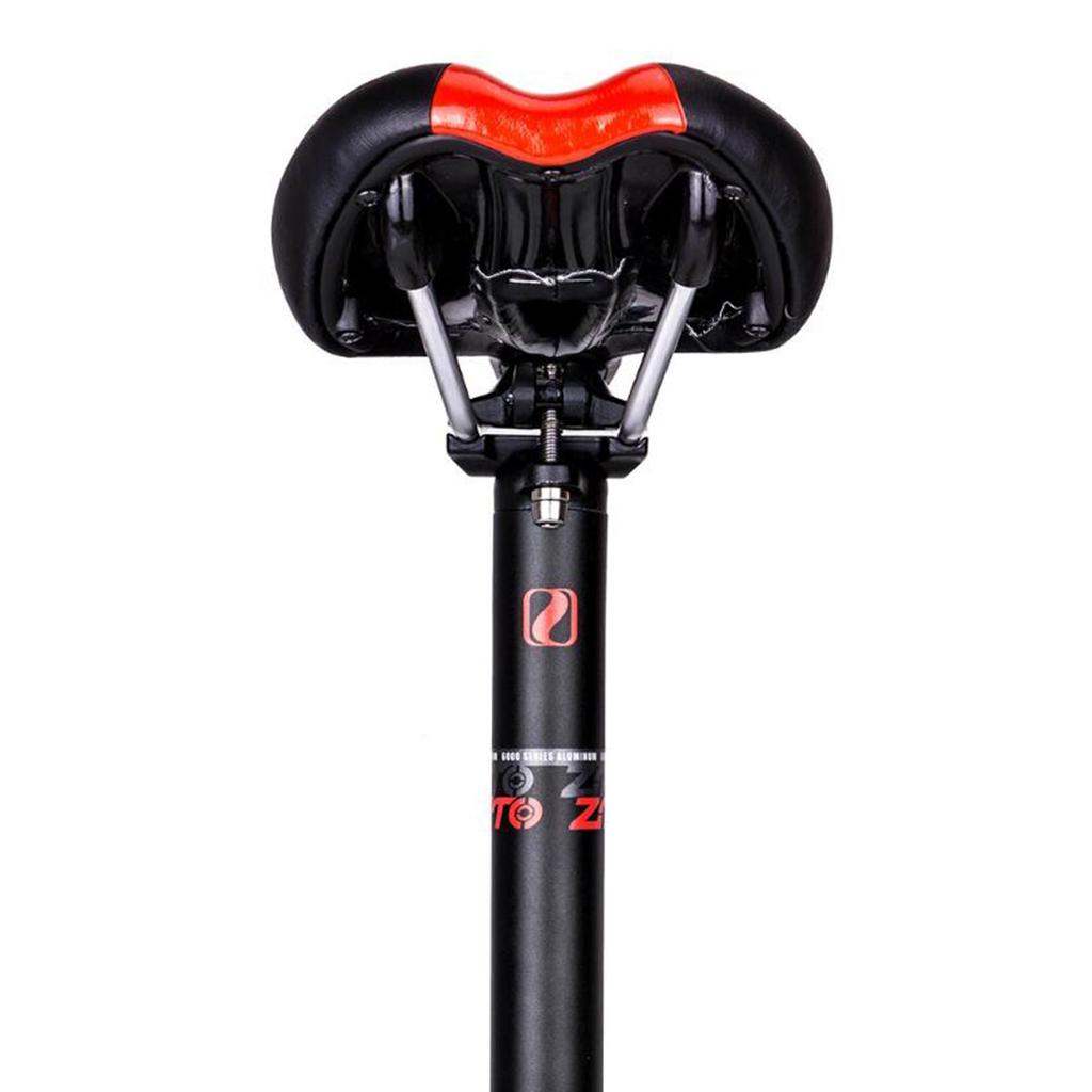 Bike Seatpost Sturdy Universal Bicycle Seat Post Adjustable with Fixing Clip