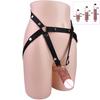 Male Penis Ring Chastity Cage Anti-off Device Elastic Band Auxiliary Belt Adjustable Underwear Rope Scrotum Ring Sissy Sex Toys