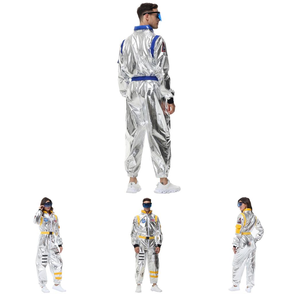 Stylish Unisex M-xl Couple Costume Inspired By The Wandering Earth For Halloween Fun
