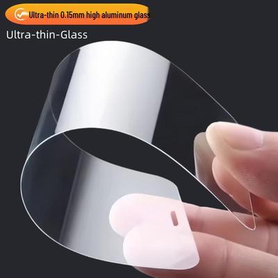 Displayschutzfolie aus gehärtetem Glas für Apple iPhone XR/11/13/14 Plus/15 Pro Max (Ultradünn, Hoher Aluminiumanteil)