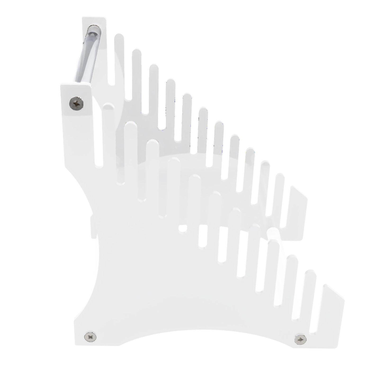 

Подставка для хранения пластинок 12 слотов акриловый органайзер для виниловых пластинок легкая сборка доступная подставка для пластинок для музыкальной коллекции прозрачный