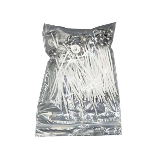 100Pcs/Bag 8-20cm Lampwick Safe Low Smoke Cotton Woven Wax Core for Party