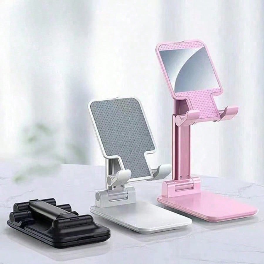 Mobile Phone Holder Folding Retractable Desktop Lazy Tablet Portable Holder Compatible With IPhone, Android Phone