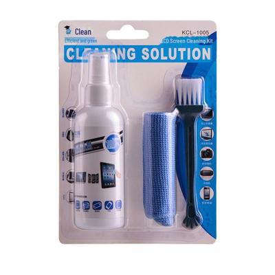 Clean 1005 LCD-Bildschirm-Reinigungsset - Universelles dreiteiliges Set für Computerperipheriegeräte