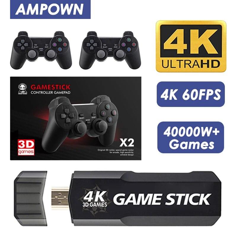 

НОВАЯ игровая консоль GD10 в стиле ретро, ​​4K, 60 кадров в секунду, HDMI-выход с низкой задержкой, ТВ-игровая приставка с двойной ручкой, портативная домашняя игровая консоль для PS1 PSP