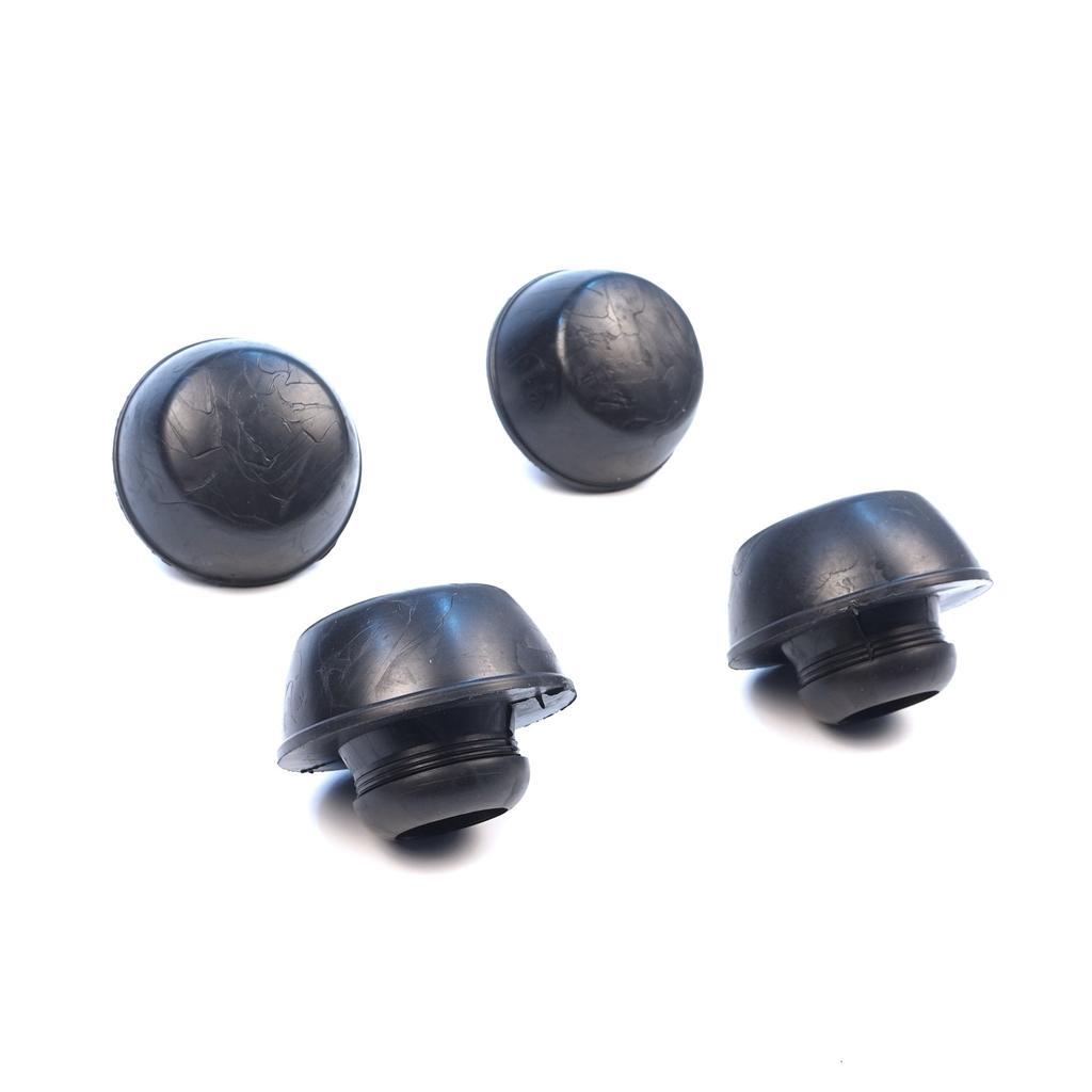 BSP1252-1 4 Pieces Jack Mount Lift Point Support Rubber Plug Pad Cap for Mercedes 190 190E 190D W201 1982-1993