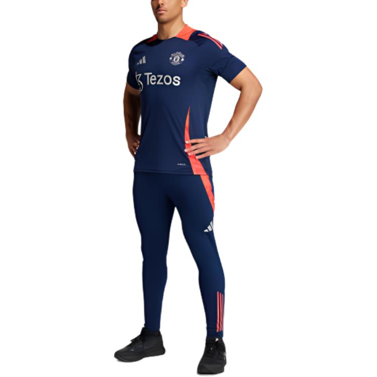 adidas Manchester United Tiro 24 Training Pants Night Indigo/Bright Red Men Streetwear IT2012