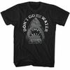 Jaws Text Arch Black Adult T-Shirt