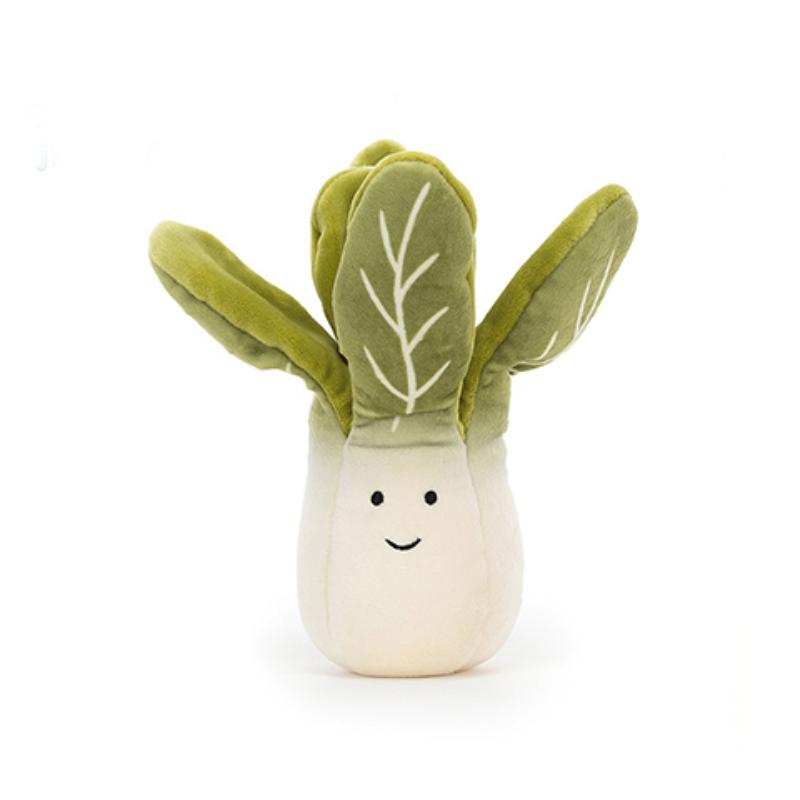 

JELLYCAT Fun Food Series Vegetables Lively Bok Kabbage Companion and Comfort Doll Plush Doll 17cm Height