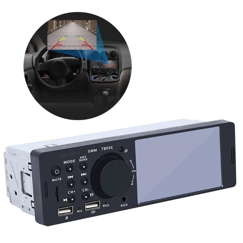 Multimedia Player Receiver Car Stereo Single Din MP5 Player Bluetooth-compatible Car Radio