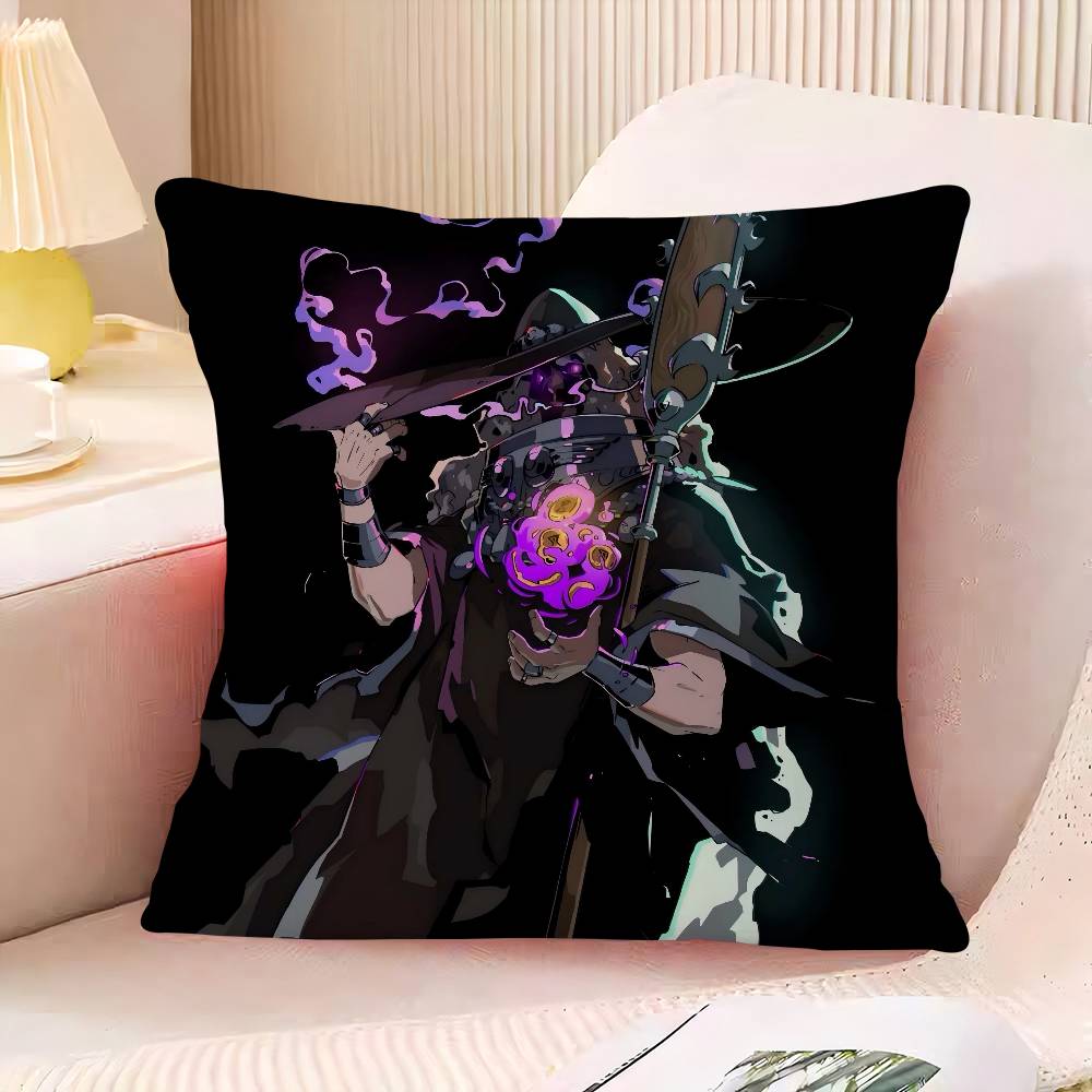 

H-Hades Pillow Dust Cover Bedroom Kids Party Decoration Pillowcase 16x16Inch