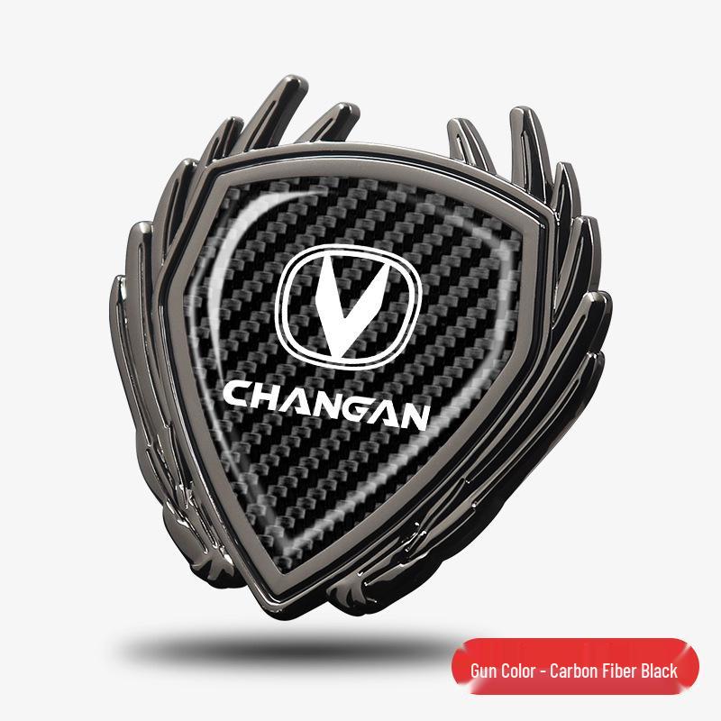 Metal Badge Side Window Logo Sticker for Changan X7, Yida X5, Ruicheng Plus, Lantuo Zhe Cars